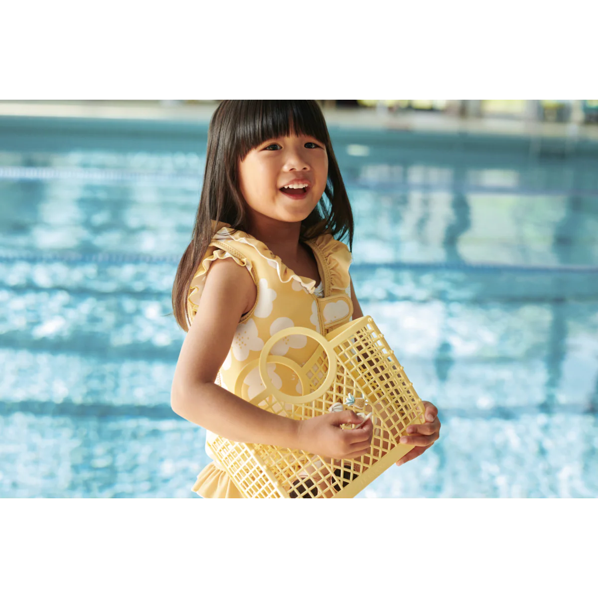 Peldveste bērniem Dove Swim Vest, Flower/Lemon Yellow, Liewood, LW20501-2608