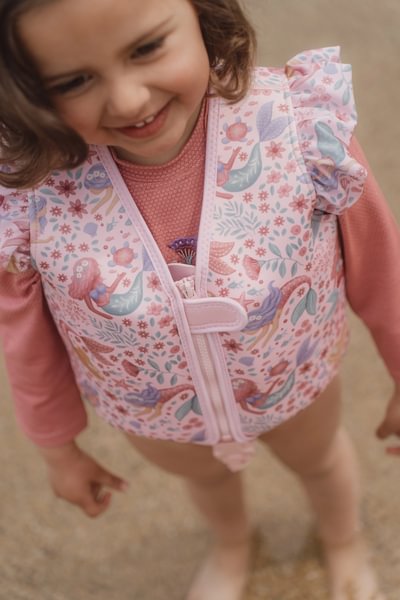 Peldveste bērniem Dreamy Mermaid Swim Vest, Little Dutch, LD2016358, rocketbaby.lv
