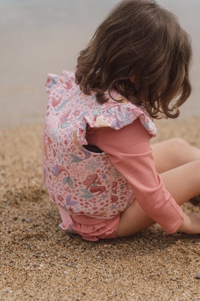 Peldveste bērniem Dreamy Mermaid Swim Vest, Little Dutch, LD2016358, rocketbaby.lv