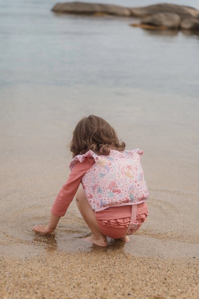 Peldveste bērniem Dreamy Mermaid Swim Vest, Little Dutch, LD2016358, rocketbaby.lv