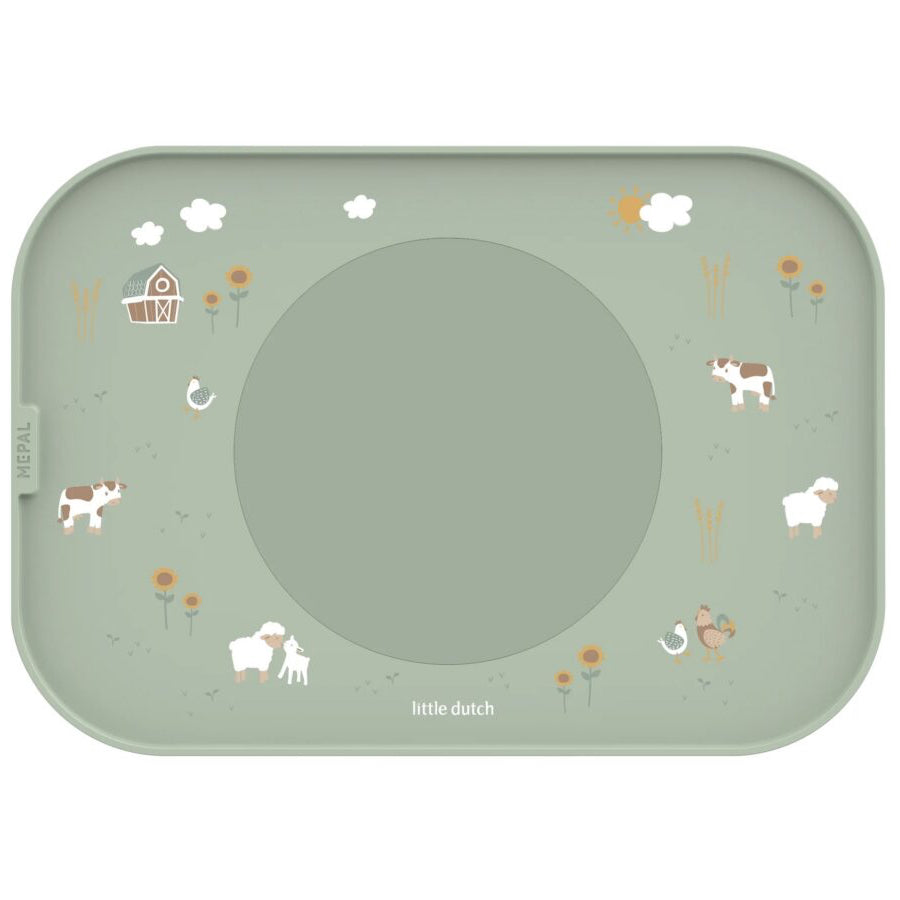 Galda paliktnis ar neslīdošu virsmu Little Farm, Placemat, Little Dutch, LD108035065399