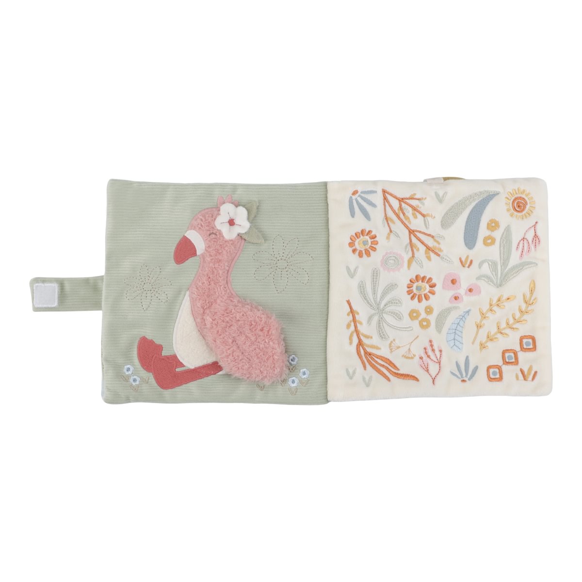 Mīkstā grāmata Safari Friends, Soft Activity Book Large, Little Dutch