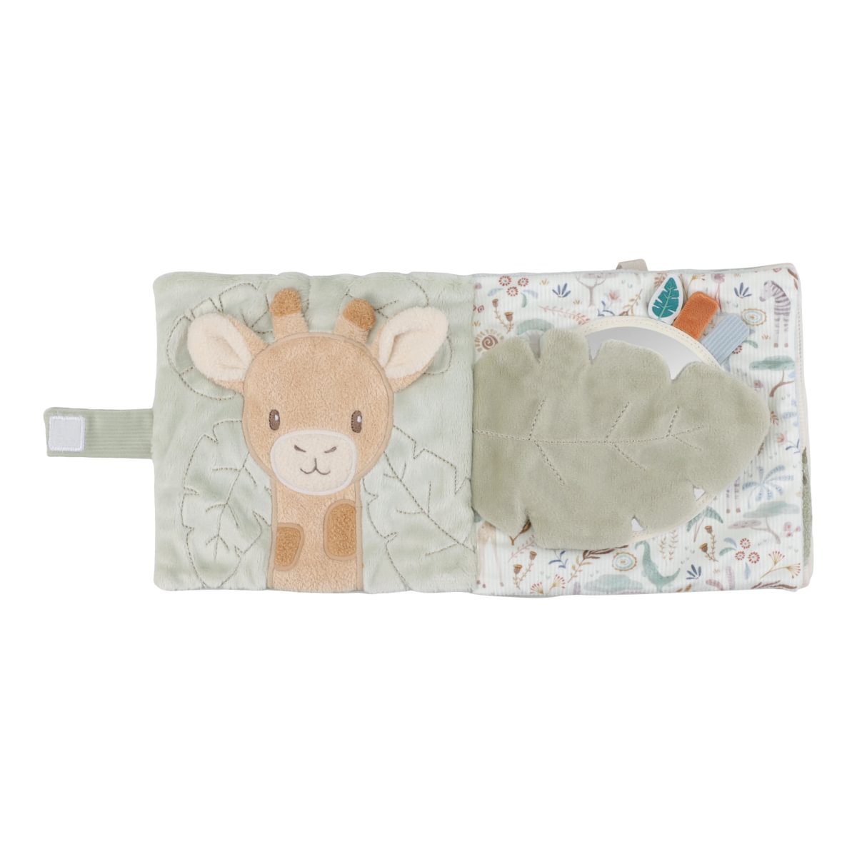 Mīkstā grāmata Safari Friends, Soft Activity Book Large, Little Dutch