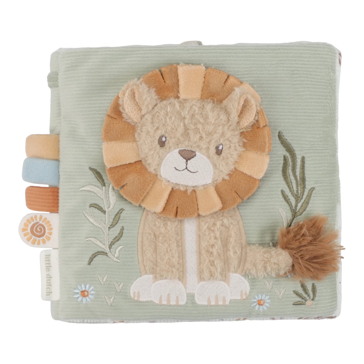 Mīkstā grāmata Safari Friends, Soft Activity Book Large, Little Dutch