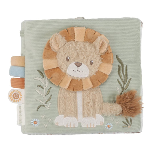 Mīkstā grāmata Safari Friends, Soft Activity Book Large, Little Dutch