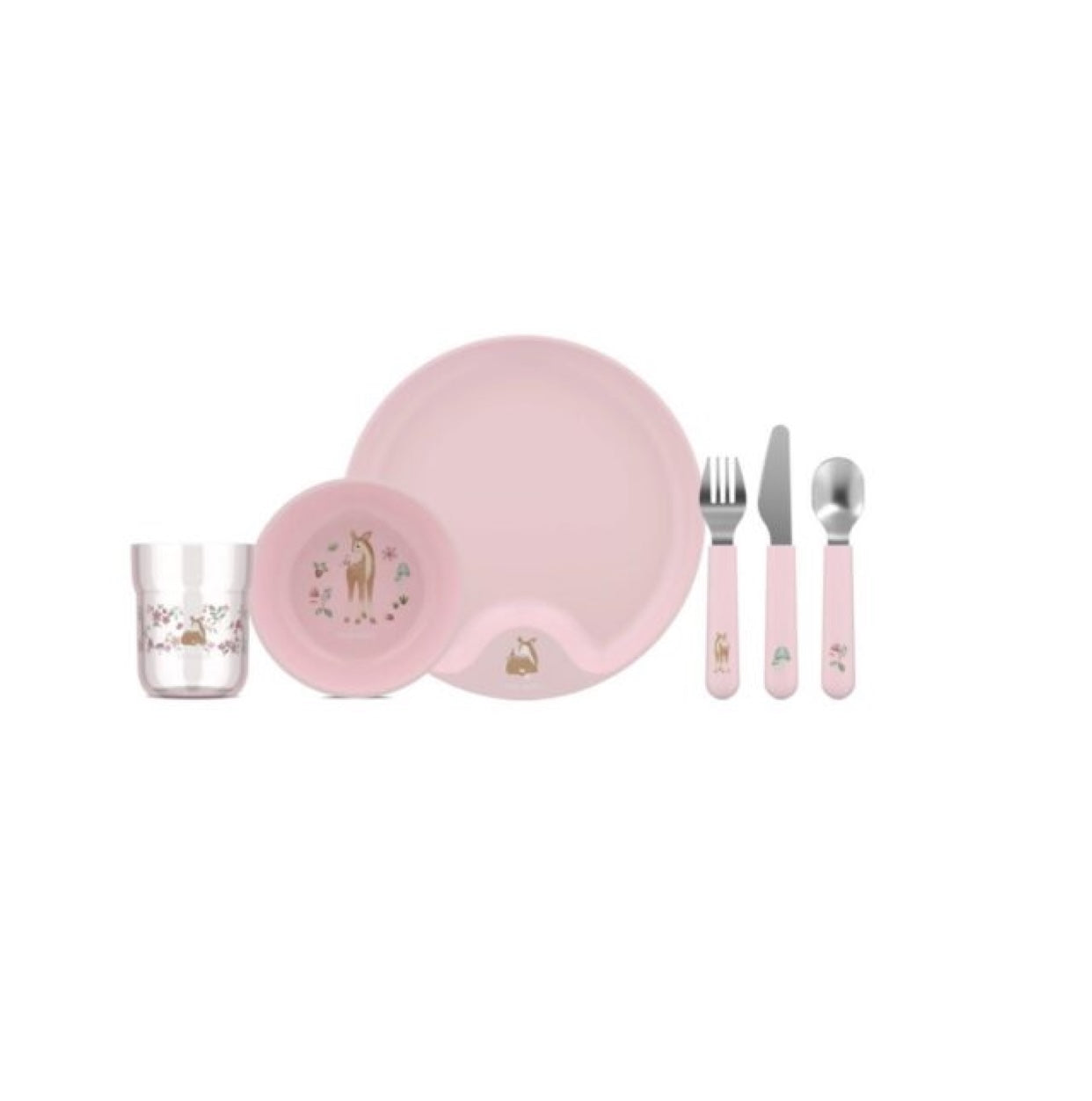 Bērnu trauku komplekts Fary Garden, Children dinnerware, 6 vienības, Little Dutch