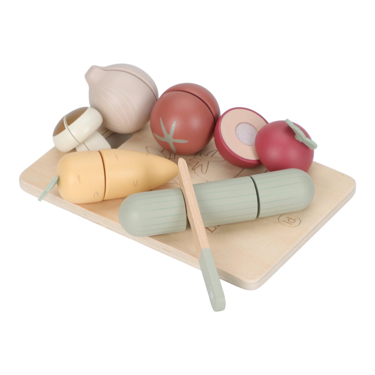 Koka dārzeņu komplekts, Wooden Vegetables, Little Dutch, ld2505