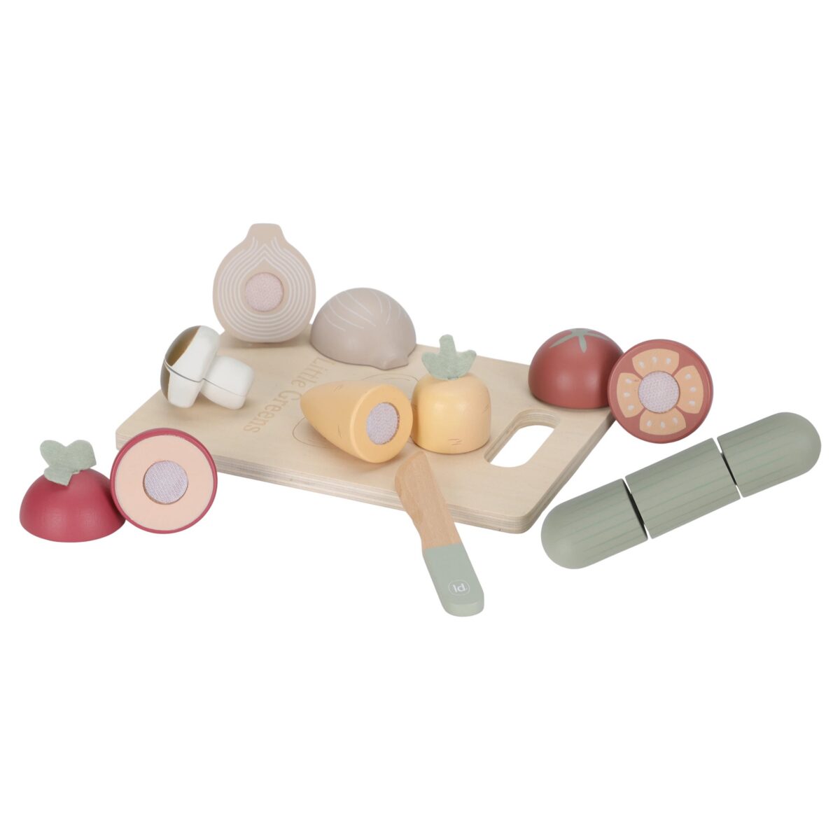 Koka dārzeņu komplekts, Wooden Vegetables, Little Dutch, ld2505
