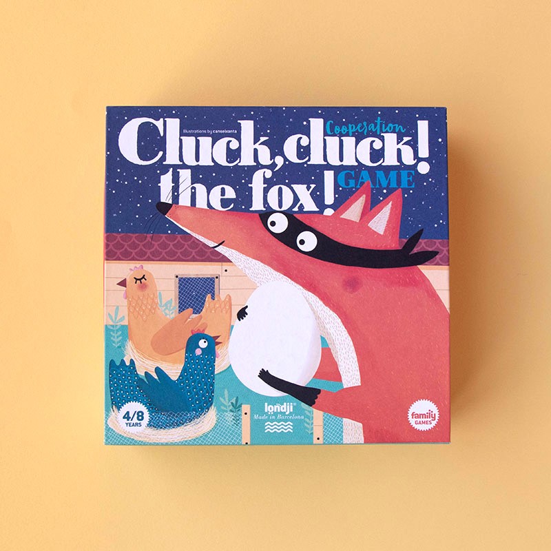Spēle - Uzmanies, lapsa nāk! Cluck,cluck the fox, Londji, FG013U
