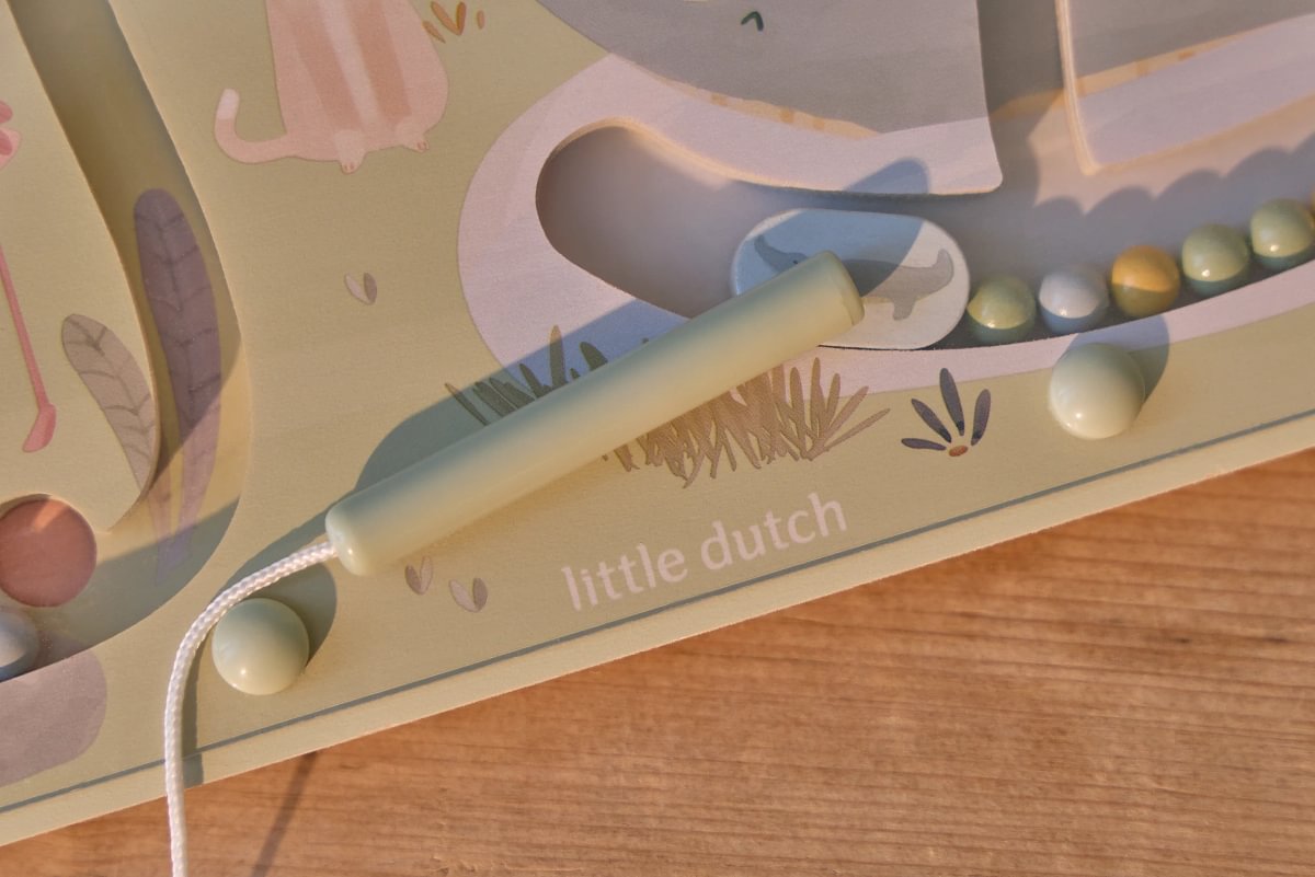Magnētiskā spēle labirints Safari Friends, Magnetic Maze, Little Dutch, ld7464