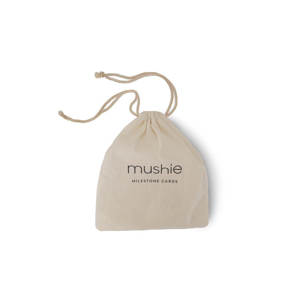 Naujagimių pasiekimų ir mėnesių nuotraukų kortelės, etapų kortelės, „Mushie“