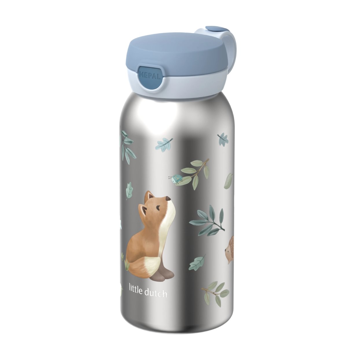 Bērnu ūdens pudele ar atveramu vāciņu Forest Friends, Flip Cap Water Bottle, Little Dutch, LD107489065408