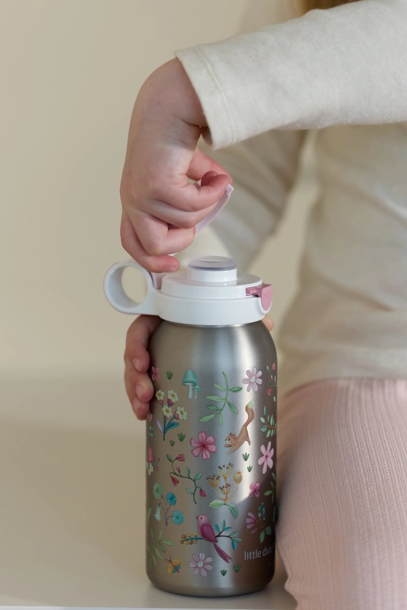 Bērnu ūdens pudele ar atveramu vāciņu Fairy Wonders, Flip Cap Water Bottle, Little Dutch, LD107489065409