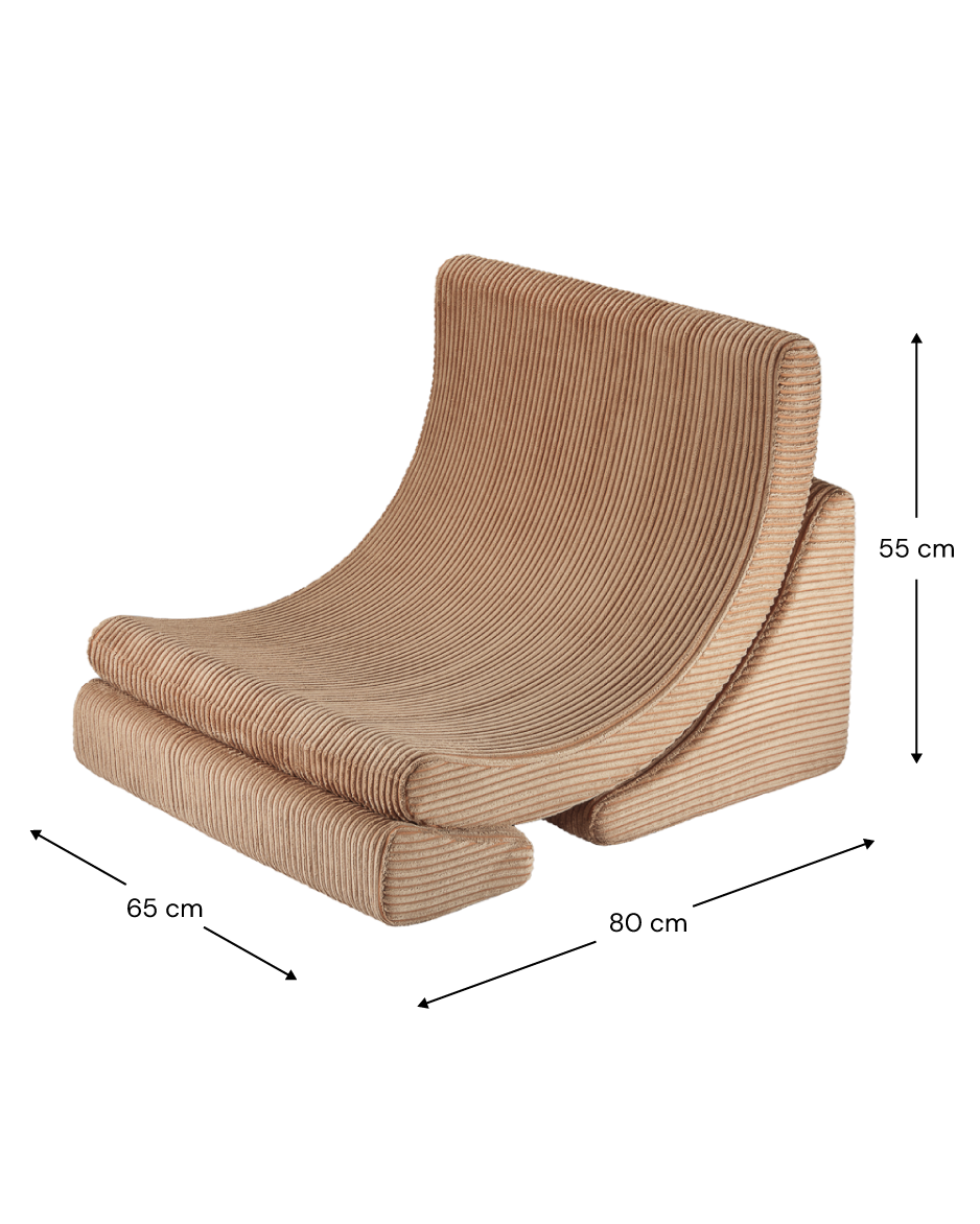 Atpūtas krēsls Toffee Moon Chair, Wigiwama