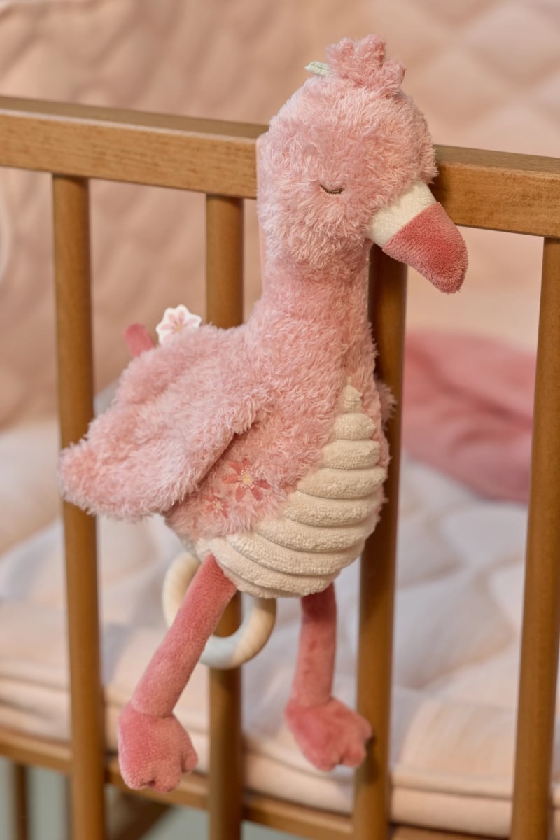 Muzikālā rotaļlieta Flamingo Safari Friends, Music Box, Little Dutch, Artikuls: LD8306