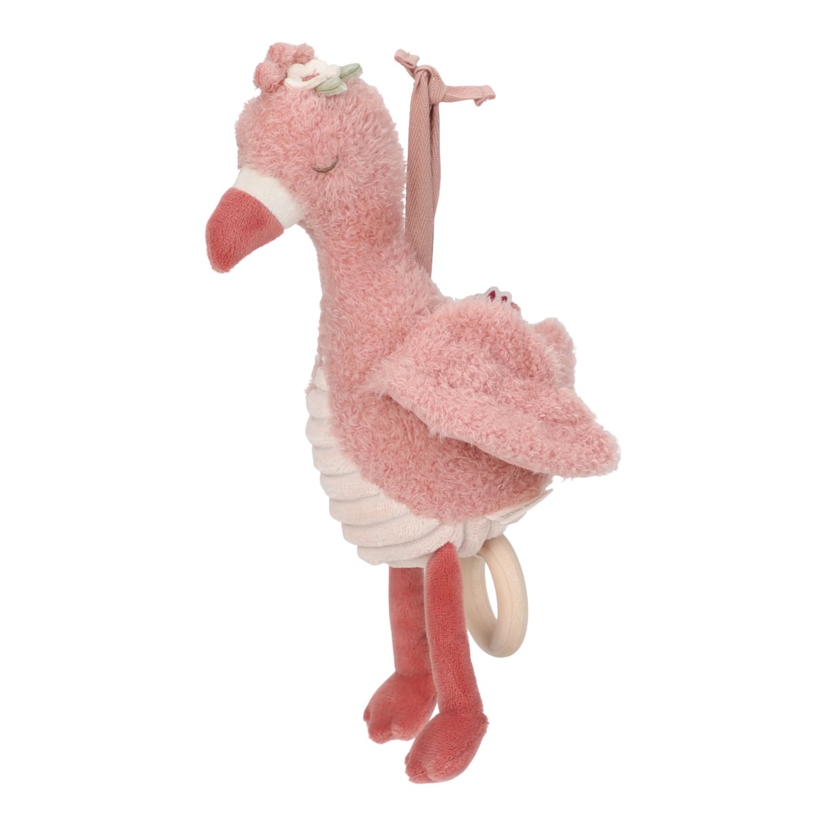 Muzikālā rotaļlieta Flamingo Safari Friends, Music Box, Little Dutch, Artikuls: LD8306