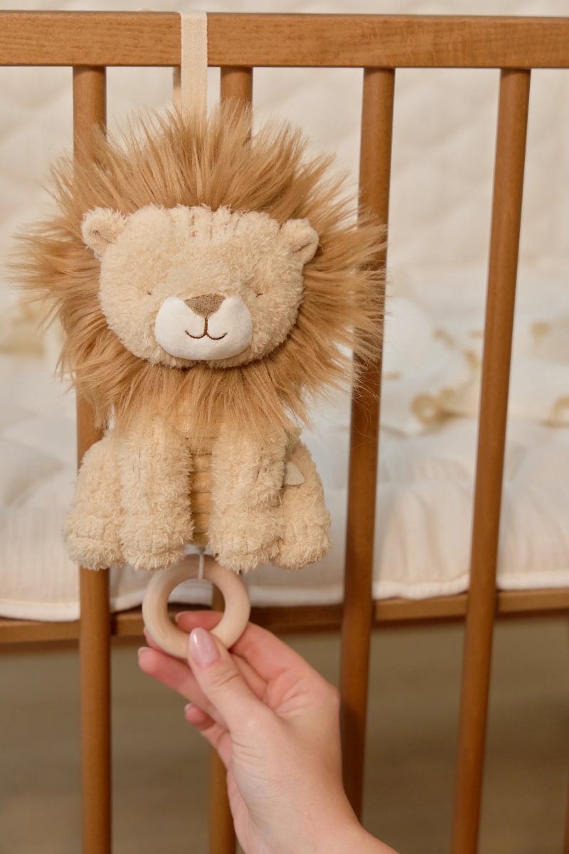 Muzikālā rotaļlieta Lauva Safari Friends, Music Box Lion, Little Dutch, ld8330