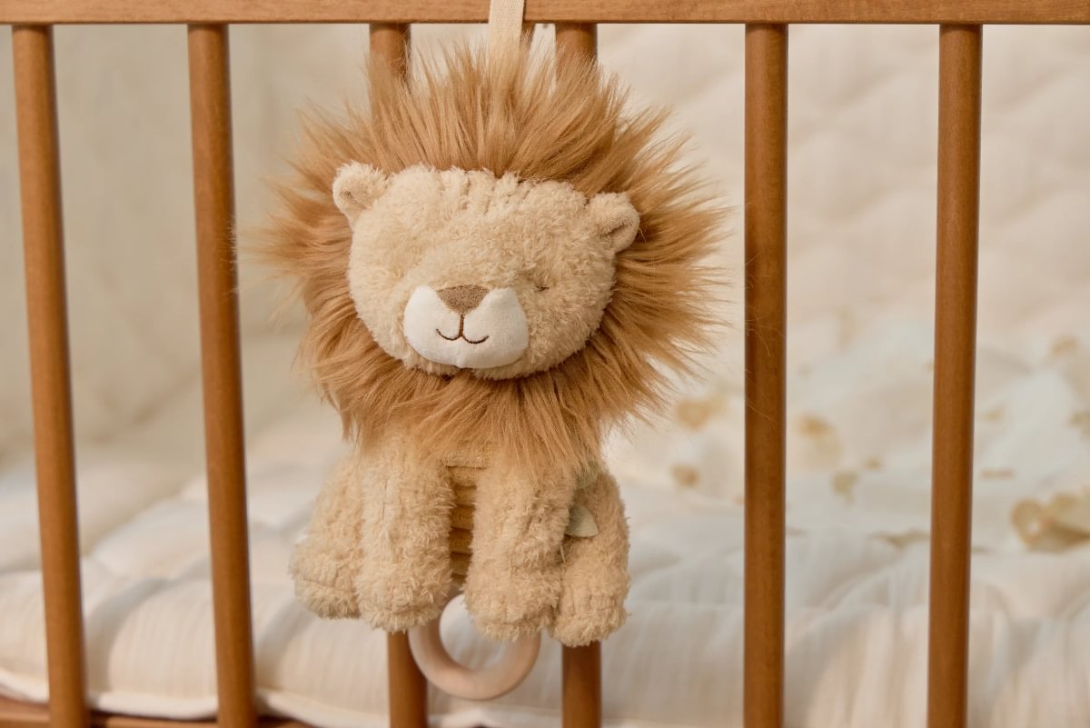 Muzikālā rotaļlieta Lauva Safari Friends, Music Box Lion, Little Dutch, ld8330