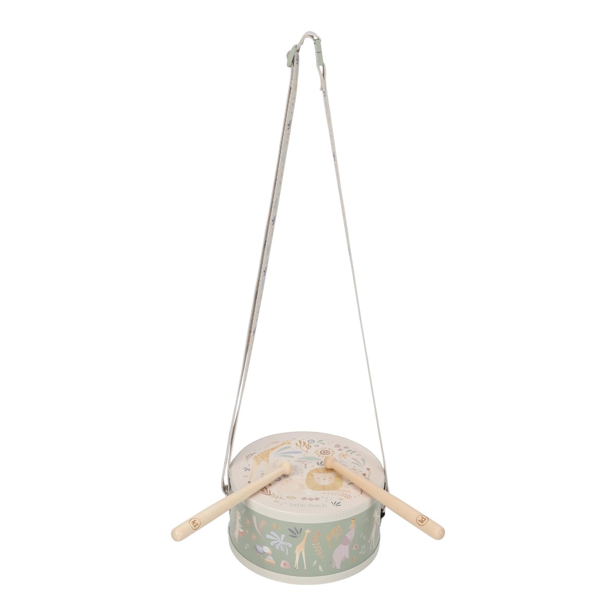Bungas bērniem, Music Drum Set Safari Friends, Little Dutch, ld7472