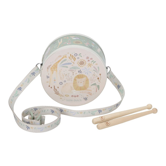 Bungas bērniem, Music Drum Set Safari Friends, Little Dutch, ld7472
