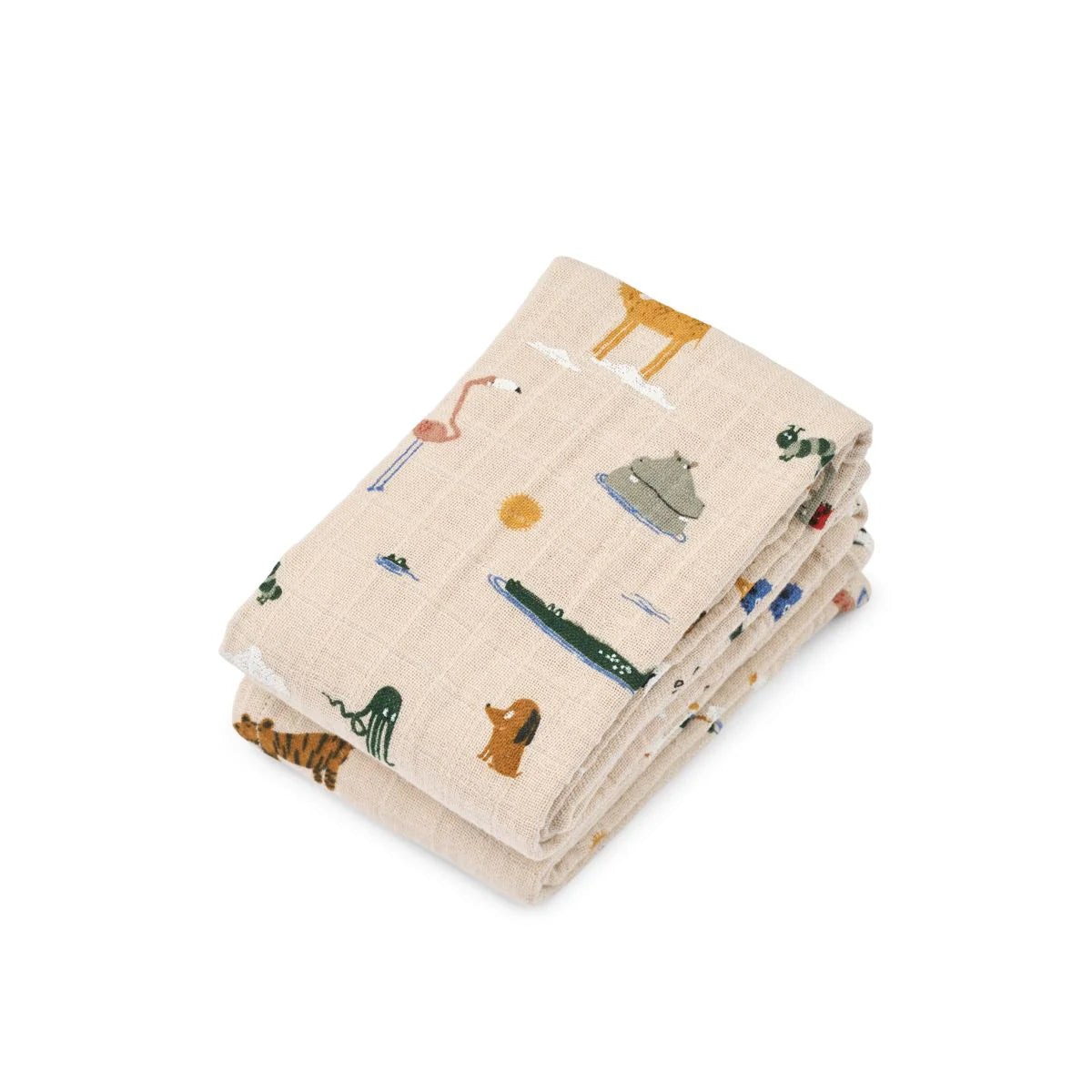 Muslīna autiņš, Lewis Muslin Cloth, Around the world / Sandy, Liewood, LW14907\2604