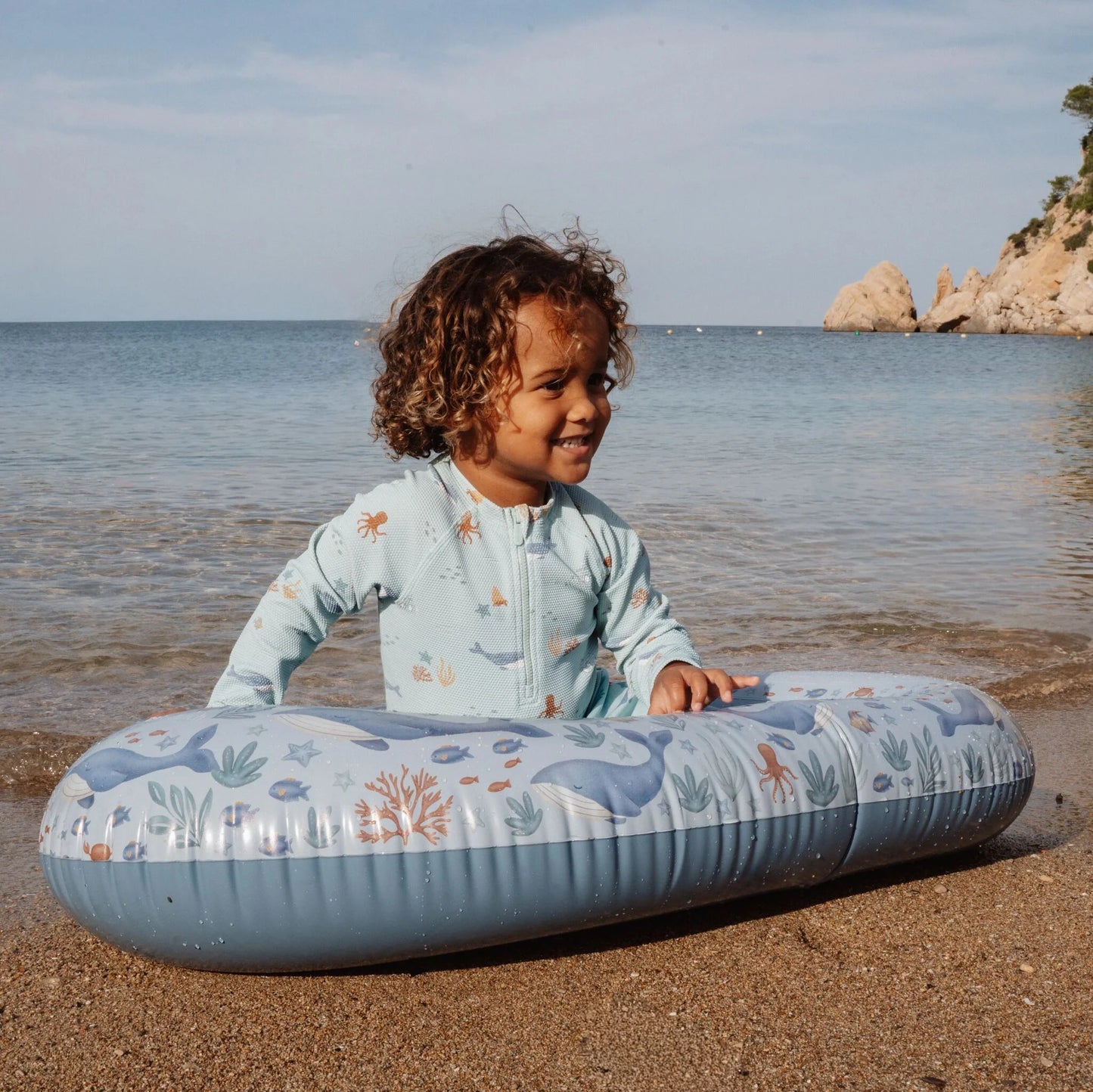 Piepūšamā laiva Ocean World Blue, Inflatable Boat, Little Dutch, LD2016380