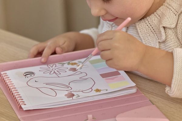 Ūdens krāsu radošais komplekts Rosa & Fairy, Water Paint Set, Little Dutch, LD126890
