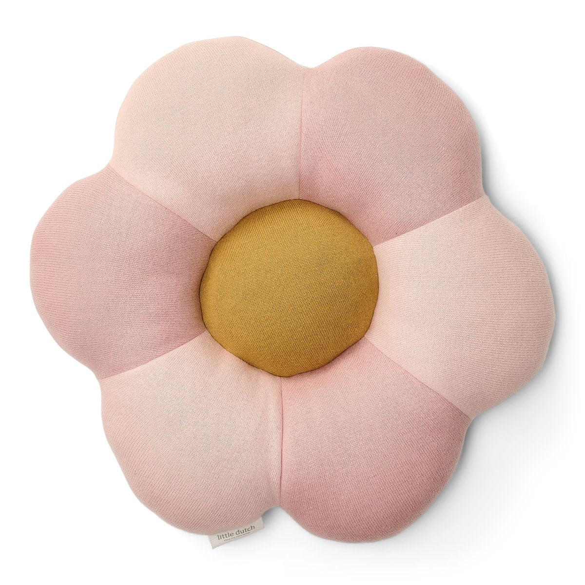 Dekoratīvs spilvens bērniem Puķe, Knitted Cushion Flower, Little Dutch