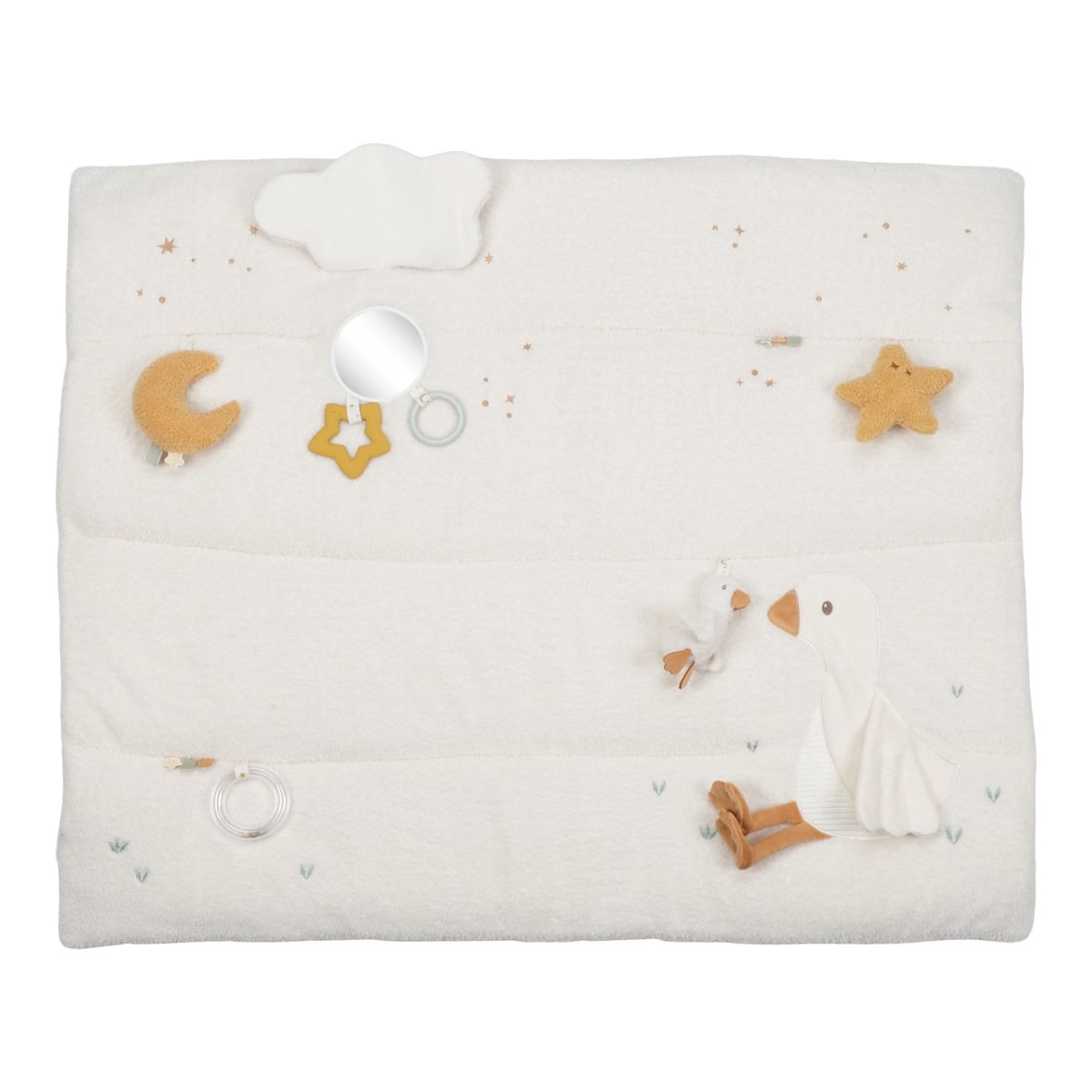Aktivitāšu paklājiņš, Playpen Mat Newborn Naturals, Little Dutch, LD8408