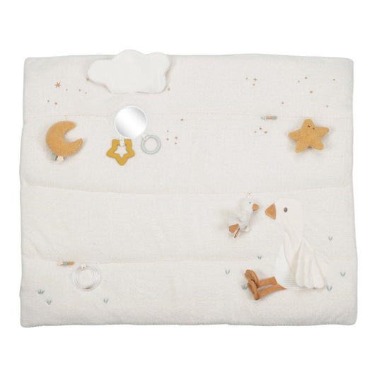 Aktivitāšu paklājiņš, Playpen Mat Newborn Naturals, Little Dutch, LD8408