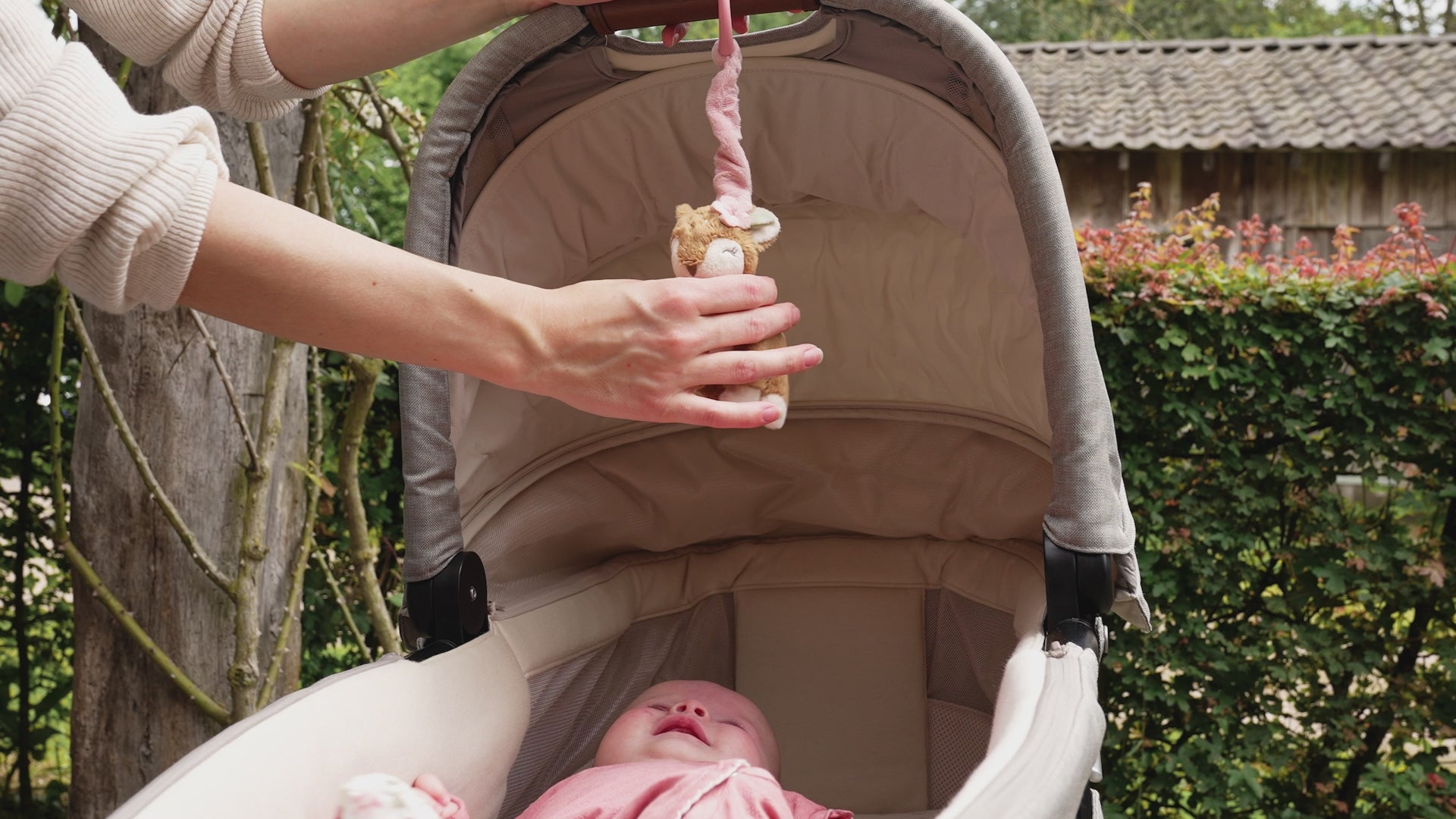 Vibrējoša rotaļlieta, Pull-and-shake Fairy Garden, Little Dutch, LD9013