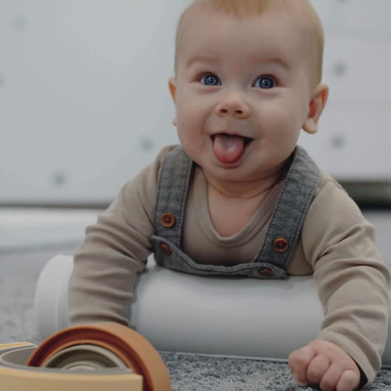 Video - Vēdera rullītis zīdaiņiem, Tummy Roller Soft Play, IGLU - Beige, bēšs, Sh_roller_1_191
