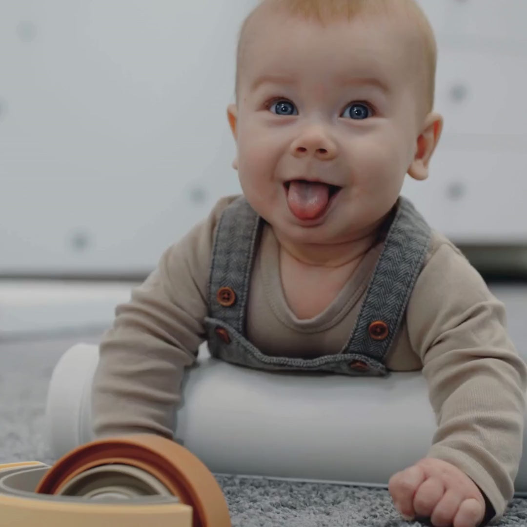 Video - Vēdera rullītis zīdaiņiem, Tummy Roller Soft Play, IGLU - Beige, bēšs, Sh_roller_1_191