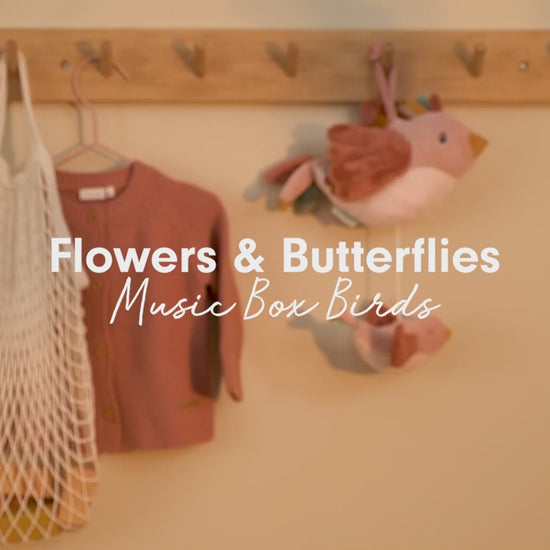 Video - Little Dutch Flowers and Buterflies Birds music box, muzikālā rotaļlieta, 8705