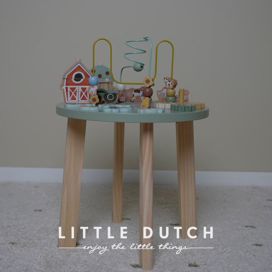 Video - Aktivitāšu galds Little Farm, Activity Table, Little Dutch, LD7141