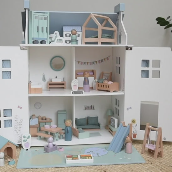 Video - Little Dutch leļļu mājas mājdzīvnieki, suns, kaķis, Doll's house Pets, 4475