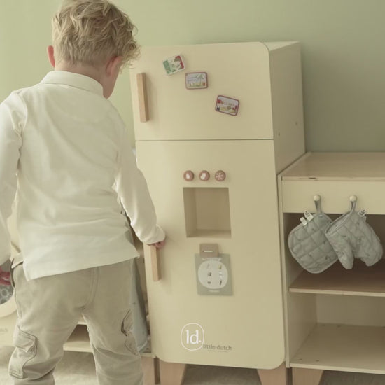 koka veļas mašīna bērniem, Wooden Washing Machine, Little Dutch