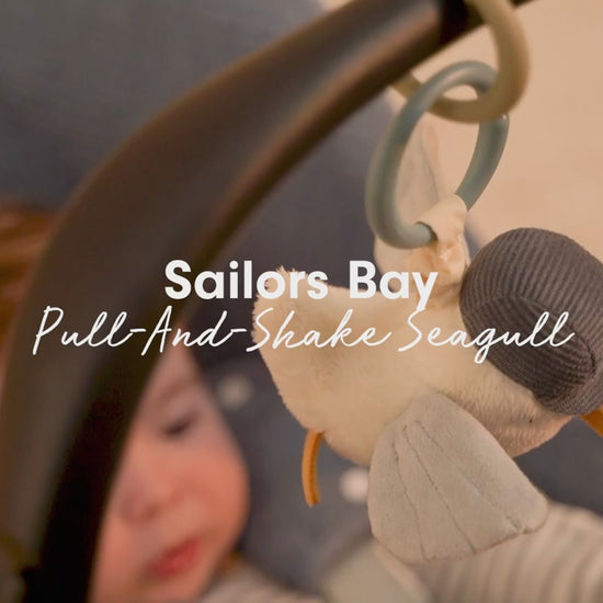 Video - Little Dutch vibrejoša rotaļlietas Sailors Bay, Pull and Shake, 8613