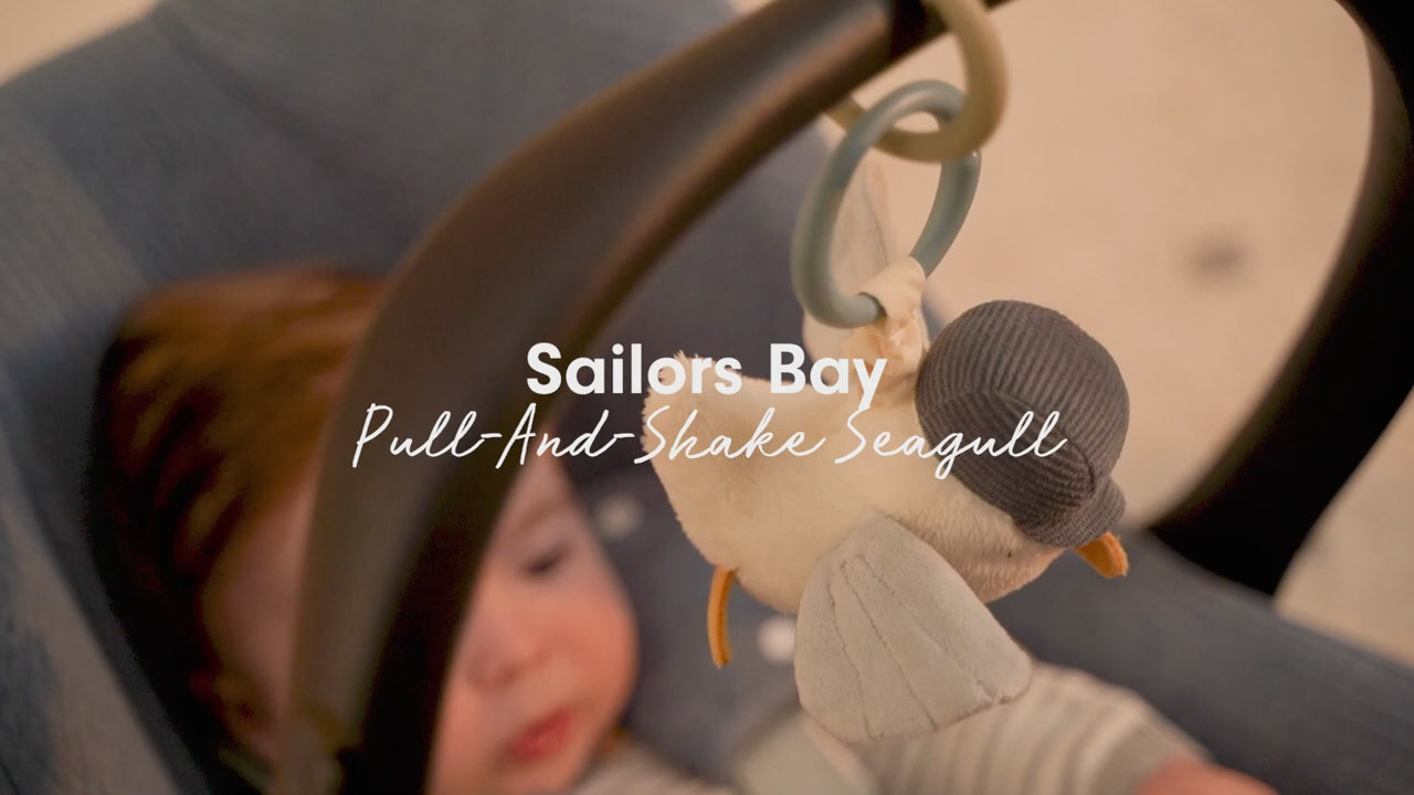 Video - Little Dutch vibrejoša rotaļlietas Sailors Bay, Pull and Shake, 8613