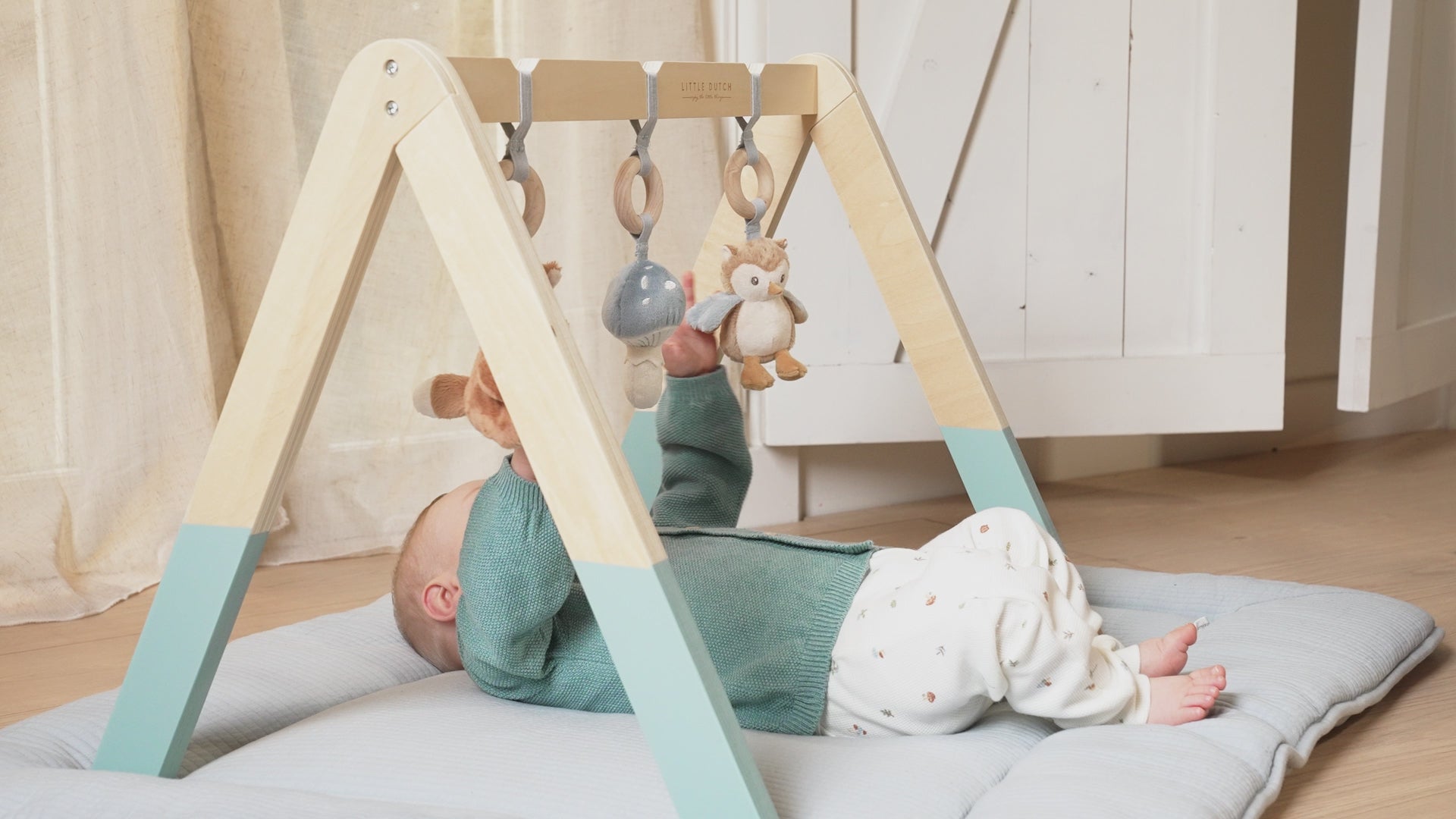 Aktivitāšu statīvs, Baby Gym Forest Friends, Little Dutch, LD8910