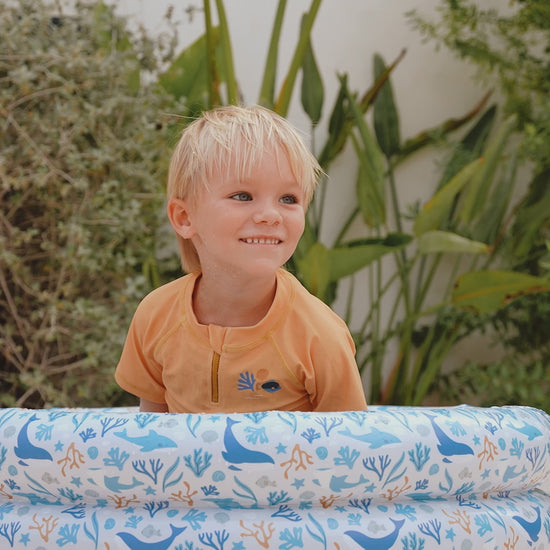 Video - Piepūšamais bērnu baseins Ocean Dreams Blue, Pool 80cm Little Dutch, LD2012388