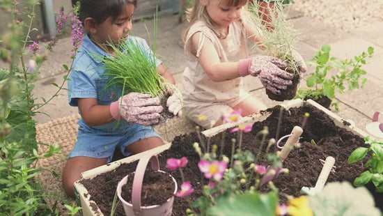 Dārza cimdi bērniem, Gardening Gloves Fairy Garden, LD9112
