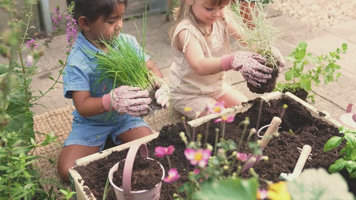 Dārza cimdi bērniem, Gardening Gloves Fairy Garden, LD9112