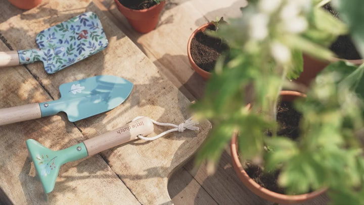 Dārza instrumentu komplekts bērniem, Set of Garden Tools, Forest Friends, LD9111