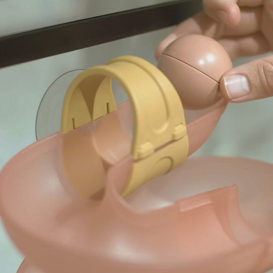 Video - Bumbu trasīte vannai, rozā, Little Dutch Bathtub Ball track Pink, 2010455