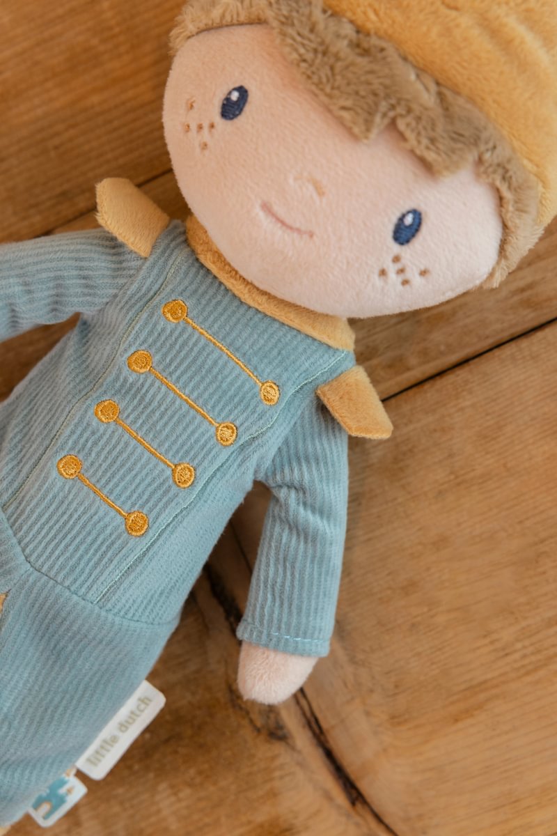 Princis Jim, Cuddle Doll Prince Jim 35cm, Little Dutch, LD4670