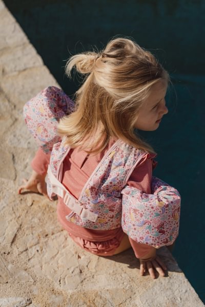 Peldveste ar uzročiem Dreamy Mermaid Swim Vest with armbands, Little Ducth, LD2016365