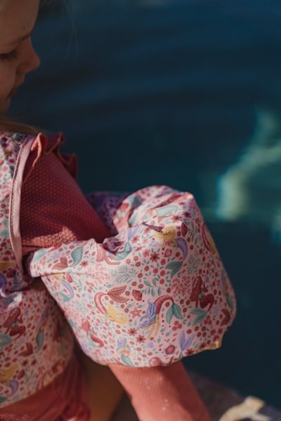 Peldveste ar uzročiem Dreamy Mermaid Swim Vest with armbands, Little Ducth, LD2016365