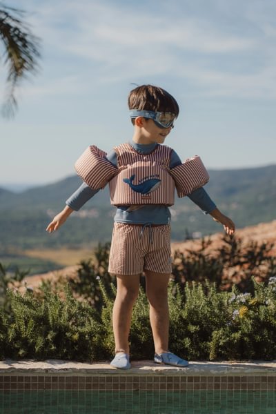 Peldveste ar uzročiem Ocean World Swim Vest with armbands, Little Ducth, LD2016366, rocketbaby.lv