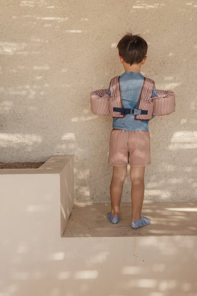 Peldveste ar uzročiem Ocean World Swim Vest with armbands, Little Ducth, LD2016366, rocketbaby.lv
